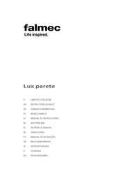 FALMEC Lux parete Manual De Instrucciones