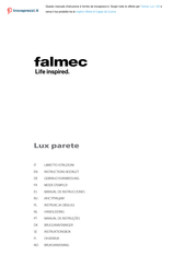 FALMEC LUX 120 Manual De Instrucciones