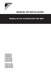 Daikin FCQHG140FVEB Manual De Instalación