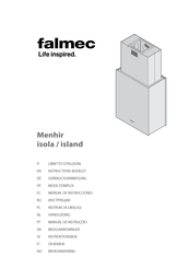 FALMEC Menhir island Manual De Instrucciones