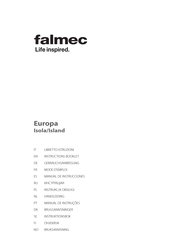 FALMEC Europa Island Manual De Instrucciones