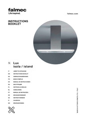 FALMEC Lux island Manual De Instrucciones