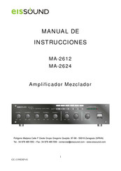 EisSound MA-2624 Manual De Instrucciones