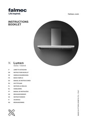 FALMEC Lumen isola 90 Manual De Instrucciones