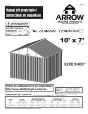 Arrow EZ107CCCR Manual Del Propietario E Instrucciones De Ensamblaje