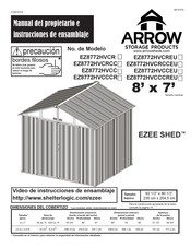 Arrow EZ8772HVCC Manual Del Propietario E Instrucciones De Ensamblaje