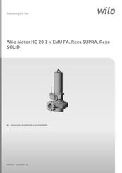 Wilo HC 20.1 + EMU FA Instrucciones De Instalación Y Funcionamiento