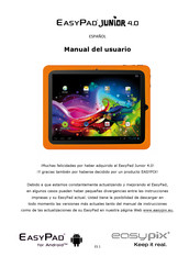 Easypix EasyPad Junior 4.0 Manual Del Usuario