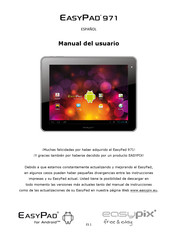 Easypix EasyPad 971 Manual Del Usuario