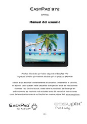 Easypix EASYPAD 972 Manual Del Usuario