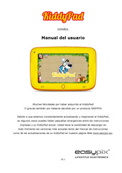 Easypix KiddyPad Manual Del Usuario