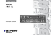 Blaupunkt Verona RCR 45 Instrucciones De Manejo