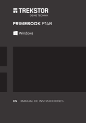 TrekStor PRIMEBOOK P14B Manual De Instrucciones