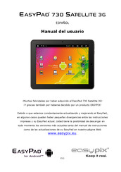 Easypix EasyPad 730 SATELLITE 3G Manual Del Usuario