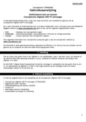 Conceptronic CTVDIGUSB2 Manual De Usuario