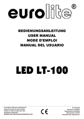 EuroLite LED LT-100 Manual Del Usuario