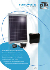 Extel SUNPOWER 60 Instrucciones De Uso