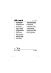 EINHELL 41.385.40 Manual De Instrucciones Original