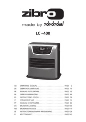 Toyotomi Zibro LC-400 Instrucciones De Uso