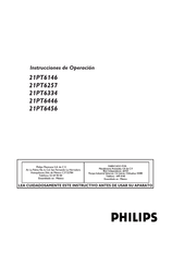 Philips 21PT6257 Instrucciones De Operación