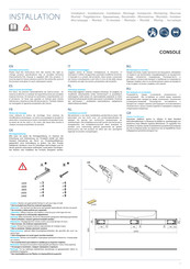 Ideal Standard CONSOLE 1200 Instrucciones De Montaje