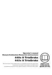 Husqvarna 445e II TrioBrake Manual De Instrucciones
