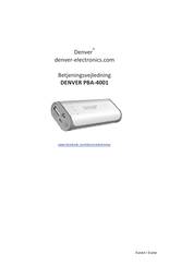 Denver PBA-4001 Manual Del Usuario