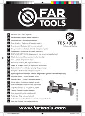 Far Tools TBS 400B Traducción Del Manual Original