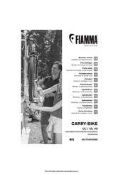 Fiamma CARRY-BIKE UL Instruciones De Montaje Y Uso