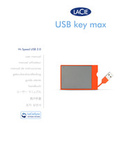 LaCie USB key max Manual De Instrucciones