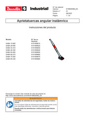 Desoutter EABA 15-900 Instrucciones Del Producto