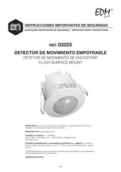 EDM 03223 Instrucciones Importantes De Seguridad