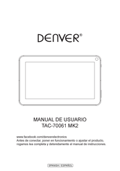 Denver TAC-70061 MK2 Manual De Usuario