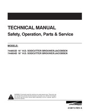 Textron JACOBSEN 744854D Manual Tecnico