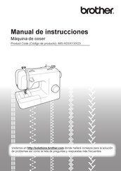 Brother 885-X23 Manual De Instrucciones