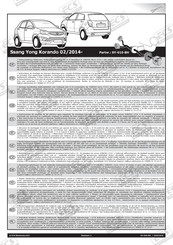 ECS Electronics SY-010-BH Instrucciones De Montaje