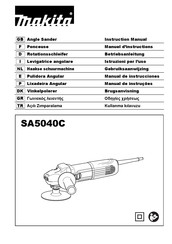 Makita SA5040C Manual De Instrucciones