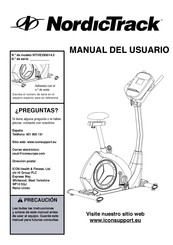 NordicTrack NTIVEX83014.0 Manual Del Usuario