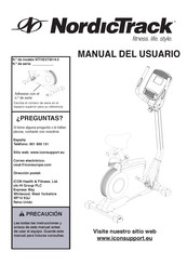 NordicTrack NTIVEX73014.0 Manual Del Usuario