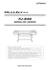 Roland Hi-Fi JET PRO II FJ-540 Manual Del Usuario