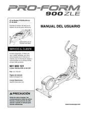 Pro-Form PFEVEL87914.0 Manual Del Usuario