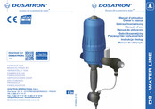 dosatron D8WL2 Manual De Utilización