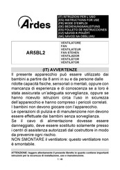 ARDES AR5BL2 Folleto De Instrucciones