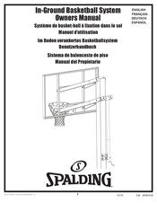 SPALDING M886548 Manual Del Propietário