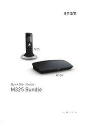 Snom M325 Bundle Manual Del Usuario