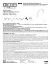 Delta TRINSIC PRO 9659-AR-DST Manual De Instrucciones