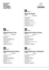 Scholtes FN 36 XA S Manual De Instrucciones