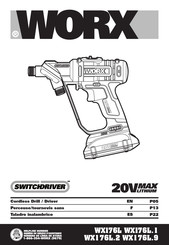Worx SWITCHDRIVER WX176L Manual De Instrucciones
