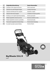 Gude Big Wheeler 554.2 R Trike Traducción Del Manual Original