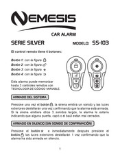 Nemesis SS-103 Manual De Instrucciones